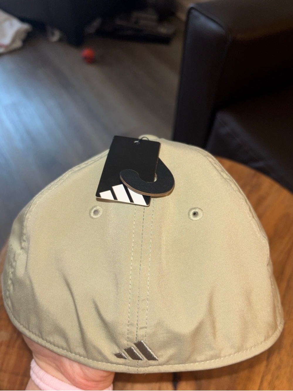 adidas Performance Stretch Cap in Clay Grey - Picture 3 of 7